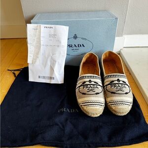 Prada Espadrille Flats
